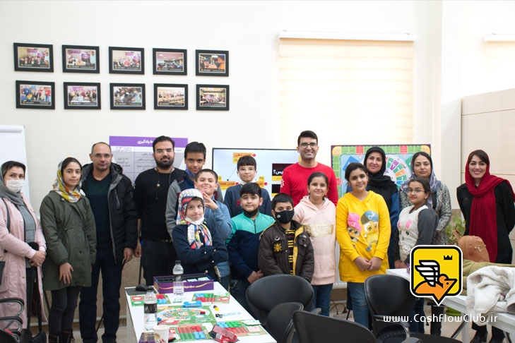 کارگاه حضوری آموزش سواد مالی مبتنی بر بازی کش فلو ریس با مربیگری رضا کارگزار