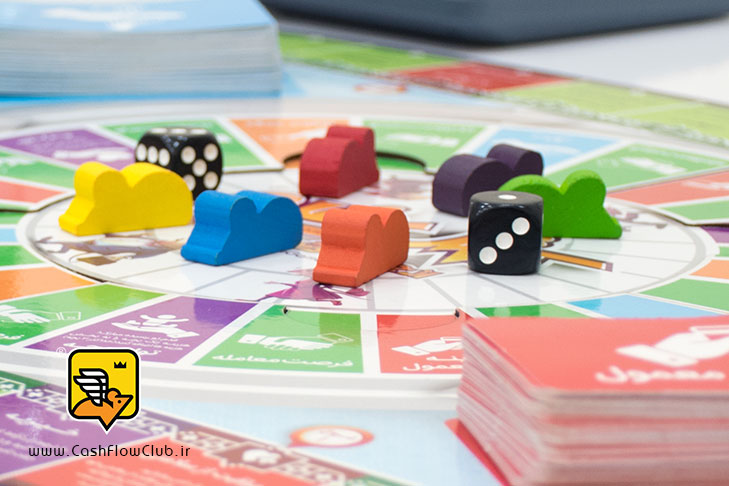 تصویر مهره های موش چوبی در بازی رومیزی کش فلو